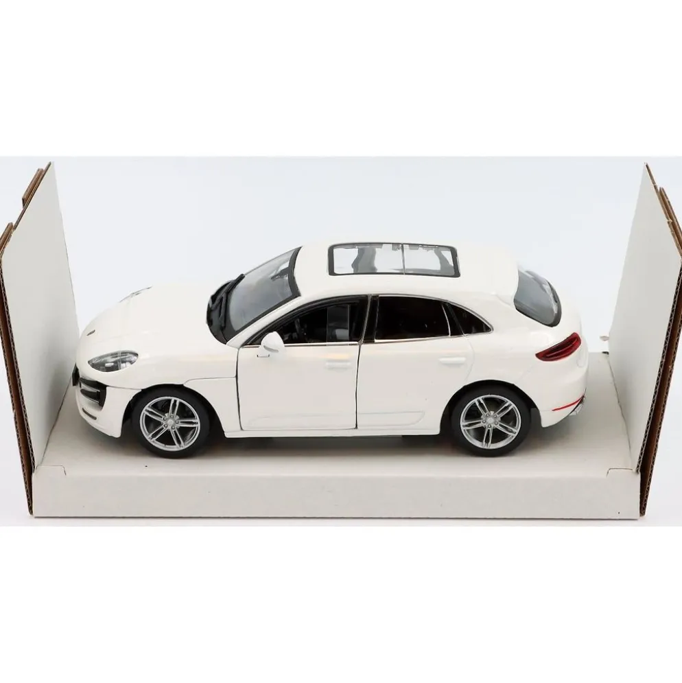 Porsche Macan - Vit - Bburago - 1:24