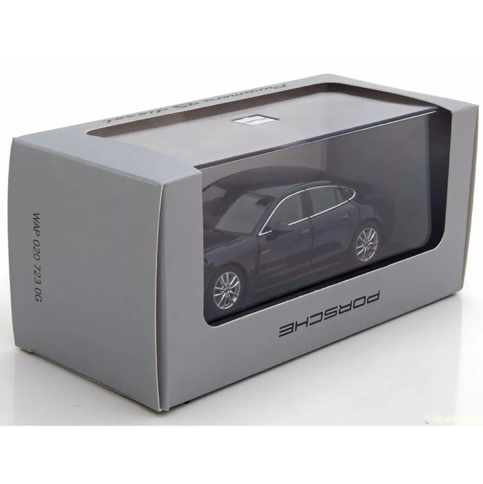 Porsche Panamera 4S Diesel - 2016 - Blå - Herpa - 1:43