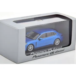Porsche Panamera 4S Diesel - 2017 - Blå - Minichamps - 1:43