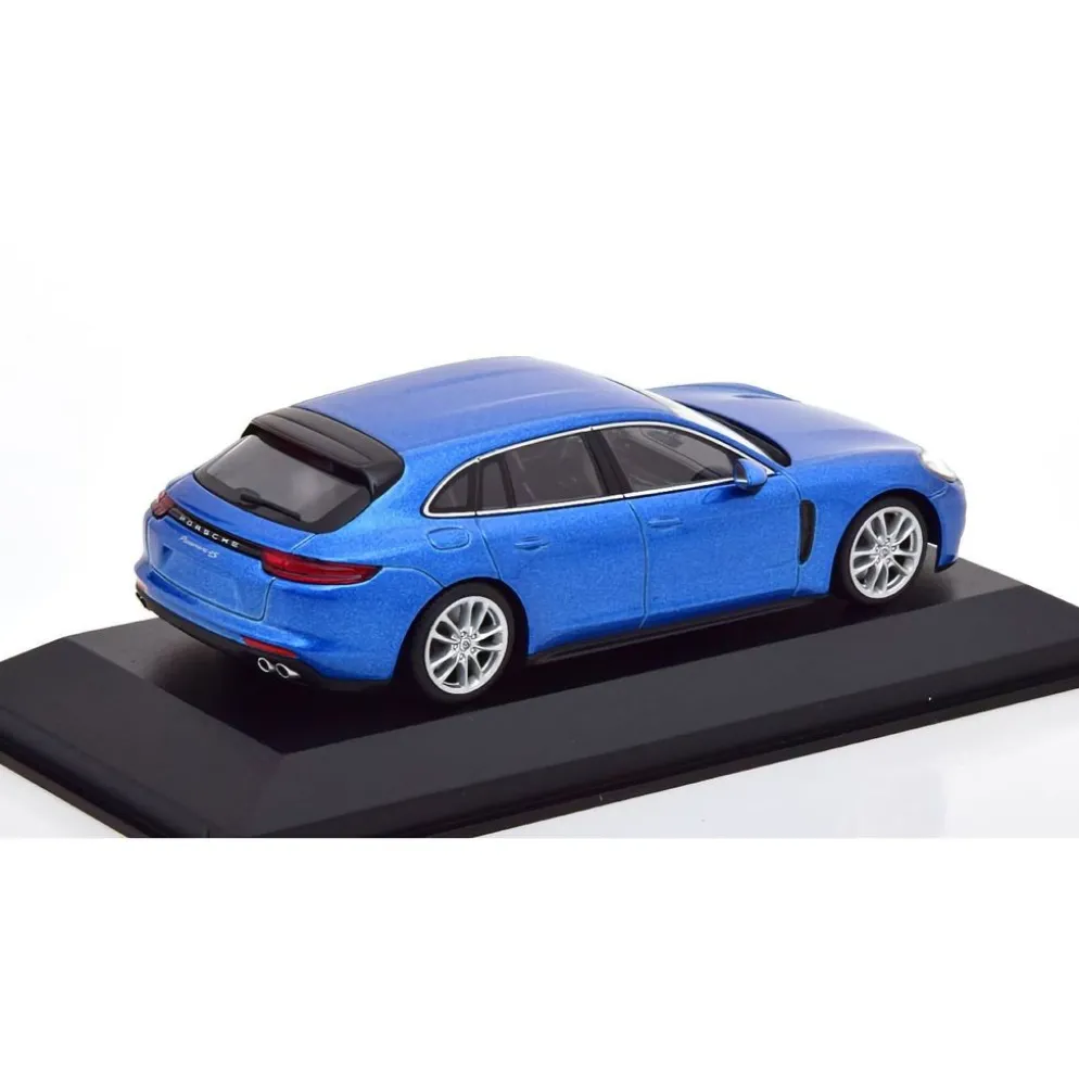 Porsche Panamera 4S Diesel - 2017 - Blå - Minichamps - 1:43