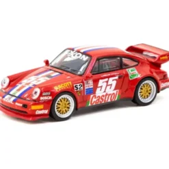 Porsche 911 RSR 3.8 - Röd - Castrol - Tarmac Works x Schuco - 1:64