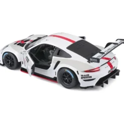 Porsche 911 RSR - Vit - Bburago - 1:24