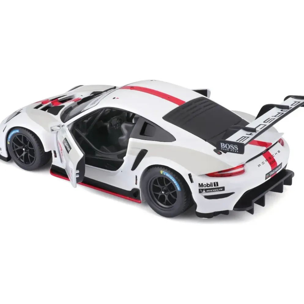 Porsche 911 RSR - Vit - Bburago - 1:24