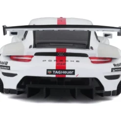 Porsche 911 RSR - Vit - Bburago - 1:24