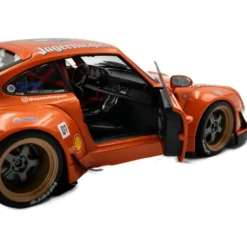 Porsche 911 (993) - RWB bodykit och Jägermeister Livery - Solido - 1:18
