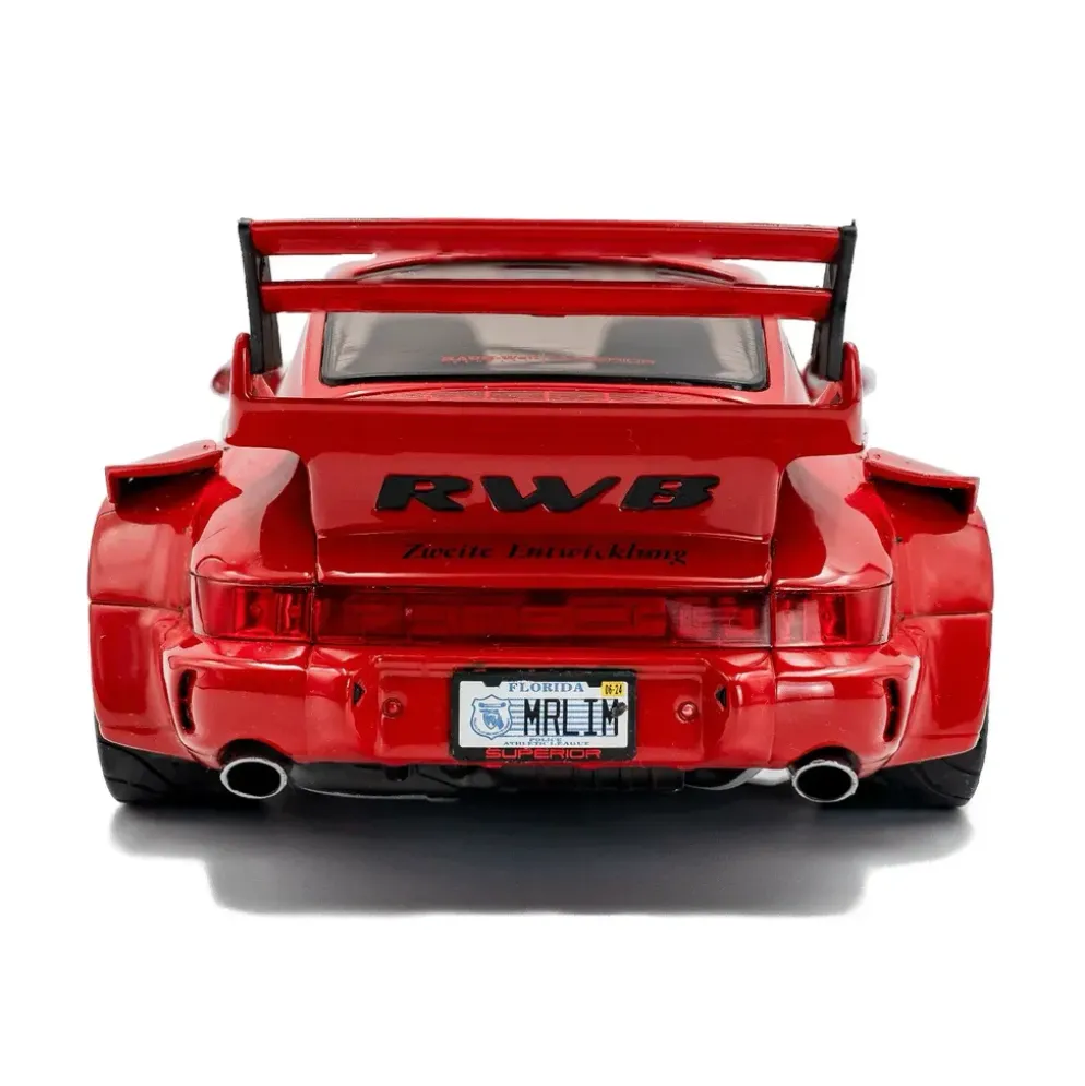 Porsche 911 (964) - RWB Bodykit Taikano Kaishin - 2024 - Röd - Solido - 1:18