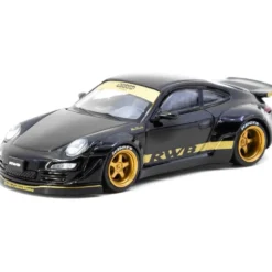 Porsche 911 (997) RWB - Svart - Tarmac Works - 1:64