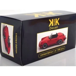 Porsche 911 Speedster - 1989 - Röd - KK-Scale - 1:18