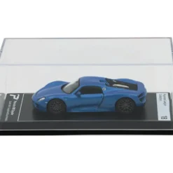 Porsche 918 Spyder - Blå - PosterCars - 1:64