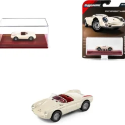 1955 Porsche 550 Spyder - Vit - Collection Series - Majorette - 1:64