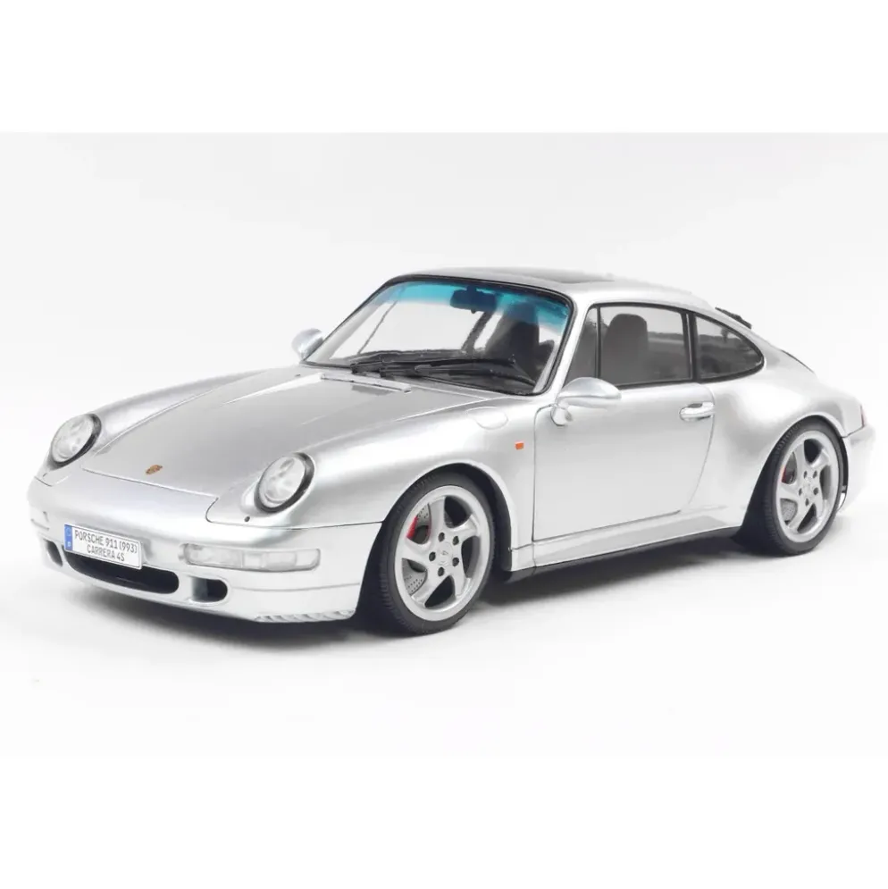 Porsche 911 (993) 4S - 1996 - Silver - Solido - 1:18