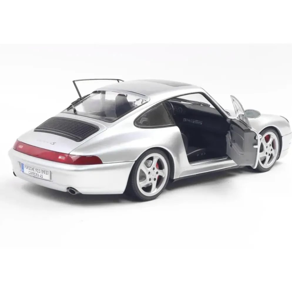 Porsche 911 (993) 4S - 1996 - Silver - Solido - 1:18
