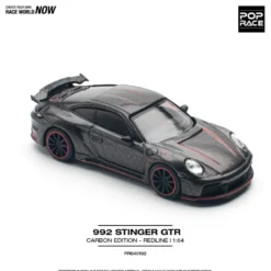Porsche 911 (992) Stinger GTR - Carbon Edition (Red Line) - 192 - Pop Race - 1:64