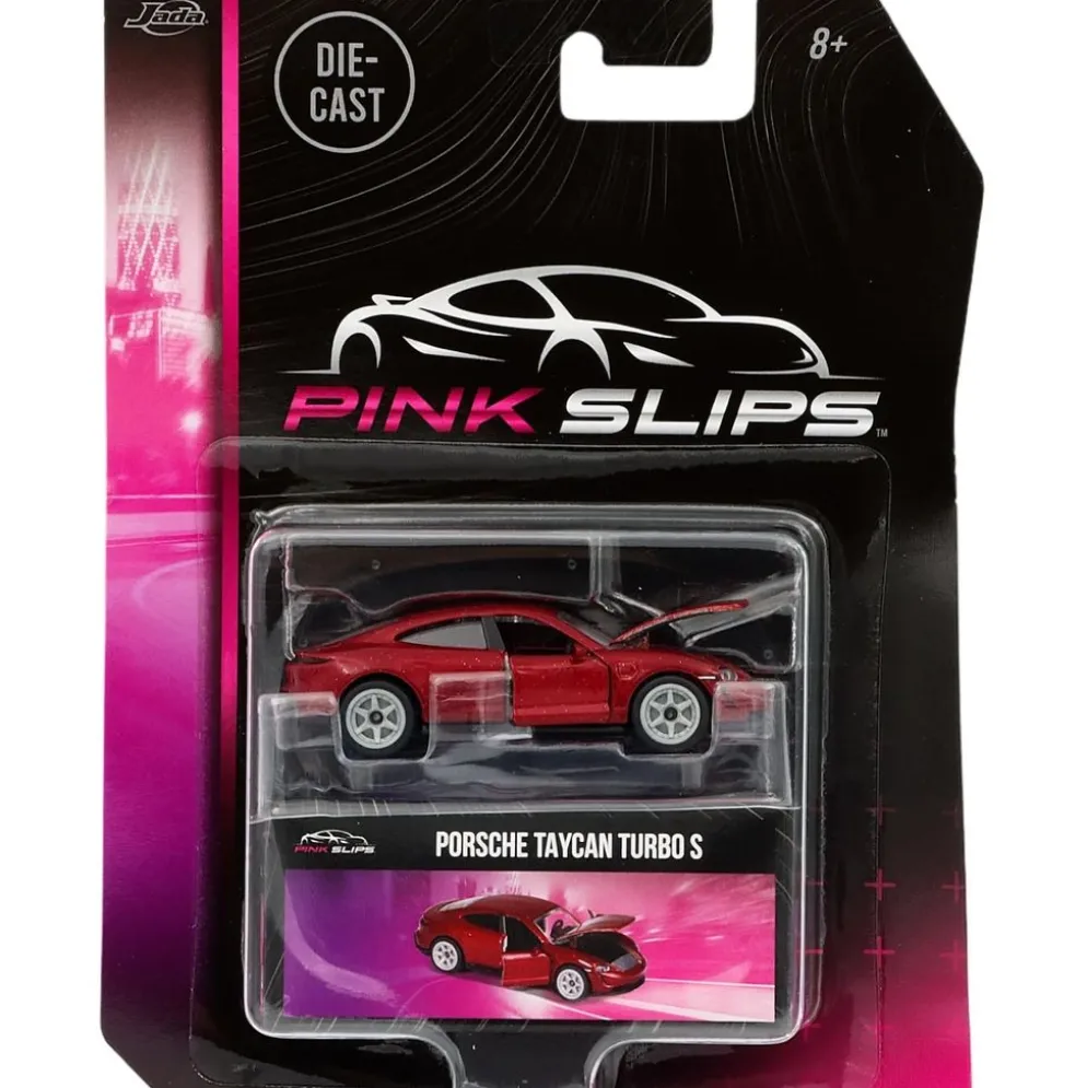 Porsche Taycan Turbo S - Pink Slips - Jada Toys - 7 cm