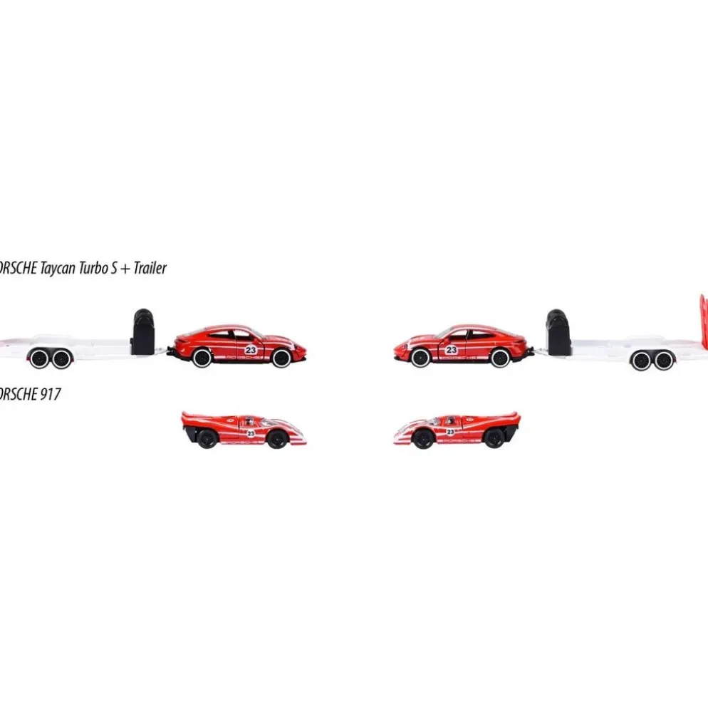 Porsche Taycan Turbo S + 917 - Porsche Edition - Majorette