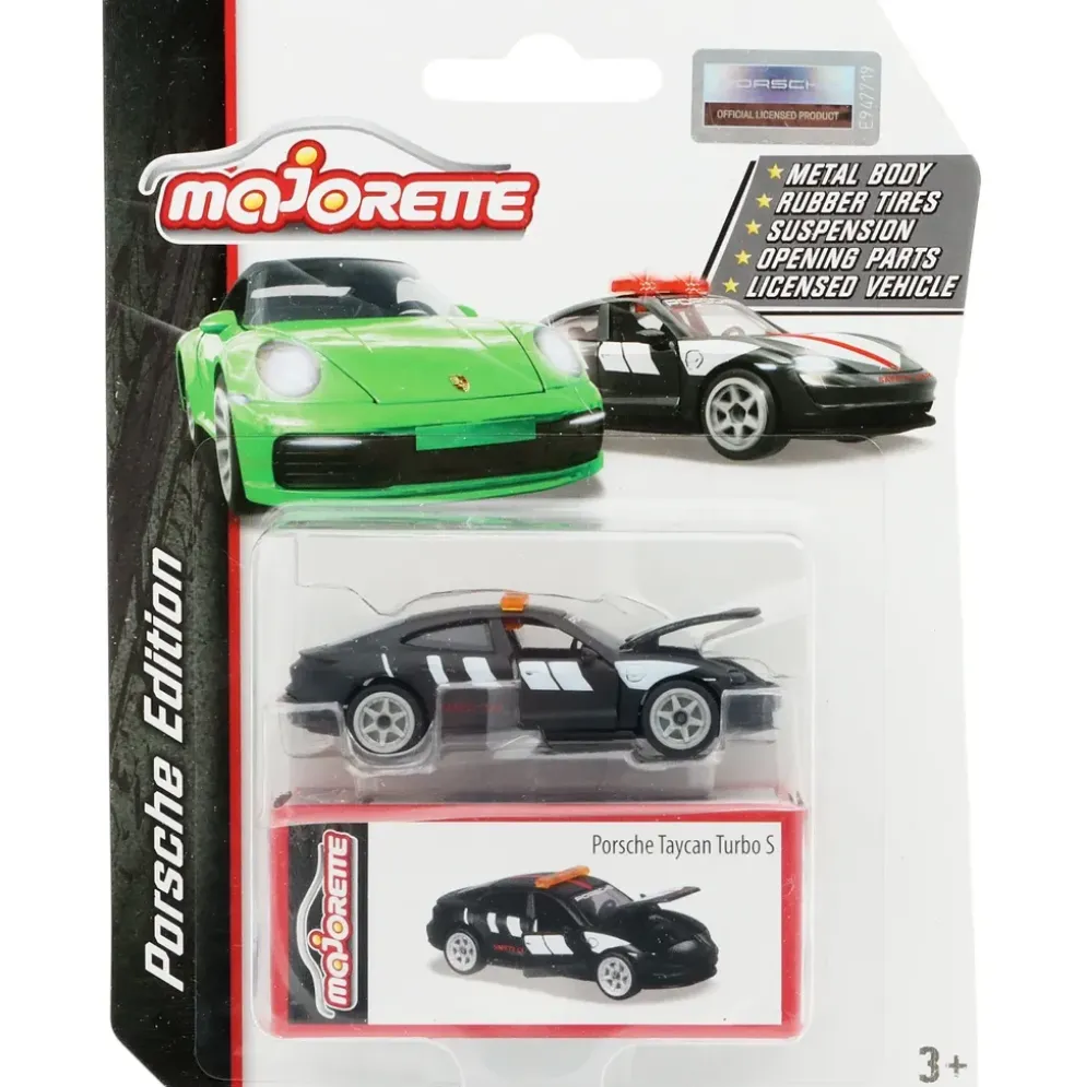 Porsche Taycan Turbo S - Safety Car - Majorette - 7 cm