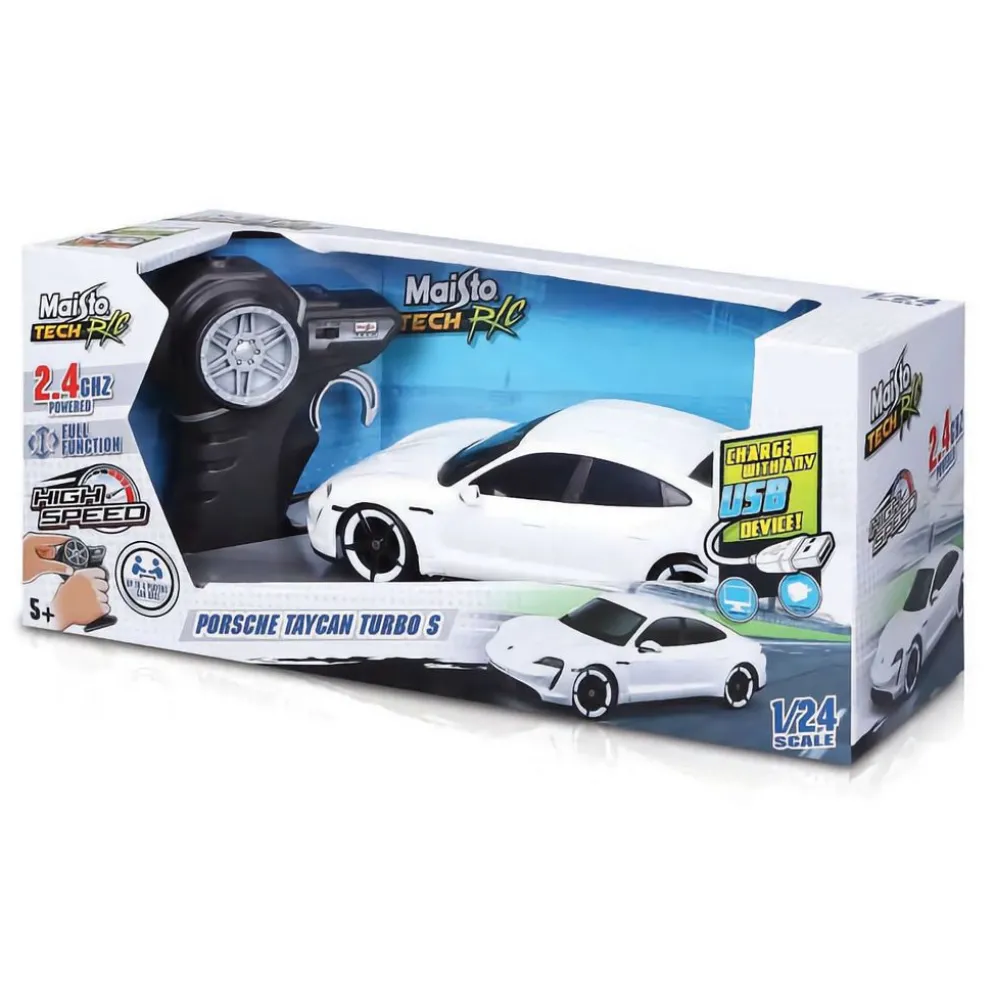 Porsche Taycan Turbo S - Tech R/C - Maisto - 1:24
