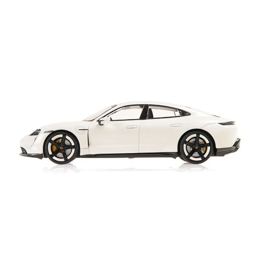 Porsche Taycan Turbo S - 2020 - Vit - Minichamps - 1:43