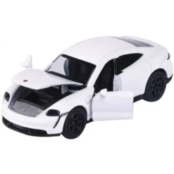 Porsche Taycan Turbo S - Vit - Porsche Edition - Majorette