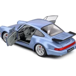 Porsche 911 (964) Turbo - 1990 - Blå - Solido - 1:18