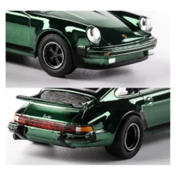 1975 Porsche 911 (930) Turbo - Grön - Collection Series - Majorette - 1:64