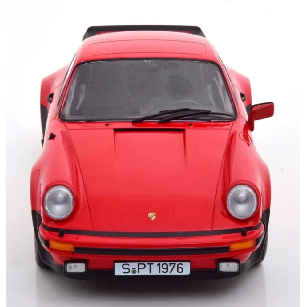 Porsche 911 (930) Turbo 3.0 - 1976 - Röd - KK-Scale 1:18