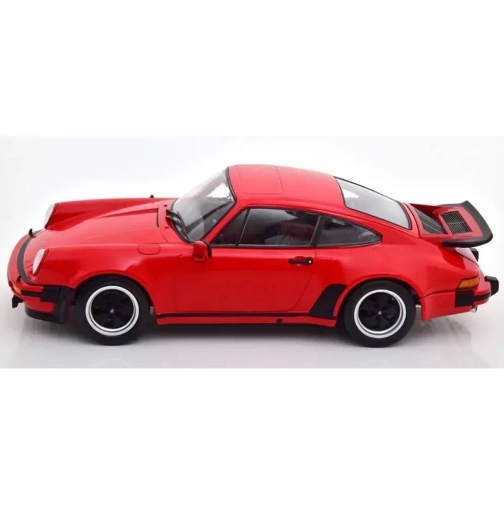 Porsche 911 (930) Turbo 3.0 - 1976 - Röd - KK-Scale 1:18