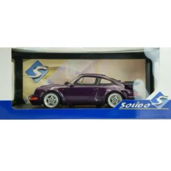 Porsche 911 (964) Turbo - 1990 - Violet Blue Metallic - Solido - 1:18