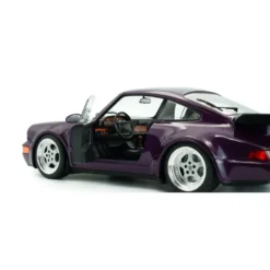 Porsche 911 (964) Turbo - 1990 - Violet Blue Metallic - Solido - 1:18