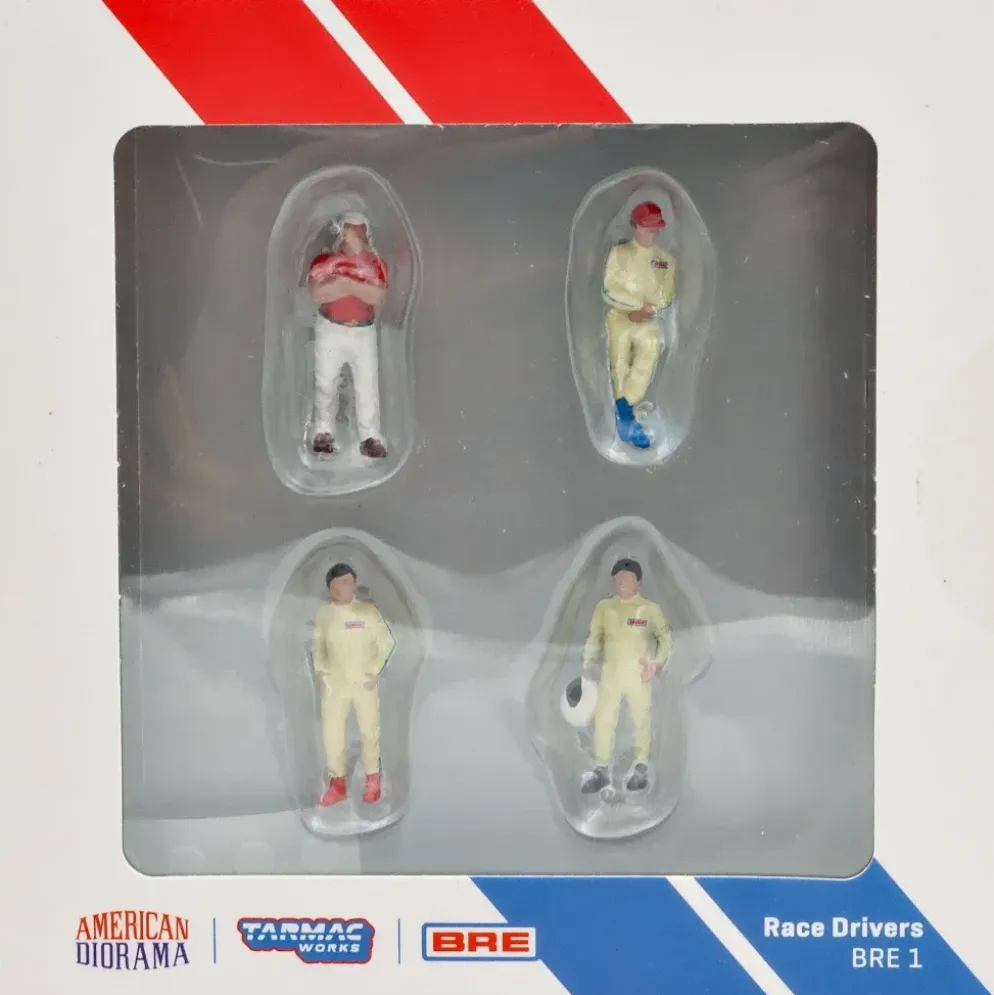 Race Drivers BRE 1 - Figurer - Tarmac + American Diorama