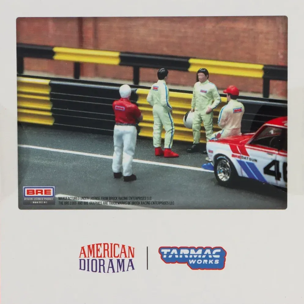 Race Drivers BRE 1 - Figurer - Tarmac + American Diorama