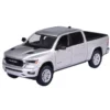2019 RAM 1500 Crew Cab Laramie - Silver - Motormax - 1:27