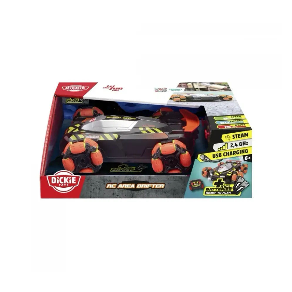 RC Area Drifter - Radiostyrd Bil - Dickie Toys