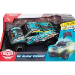 RC Glow Truggy - Radiostyrd Bil - Dickie Toys - 17 cm