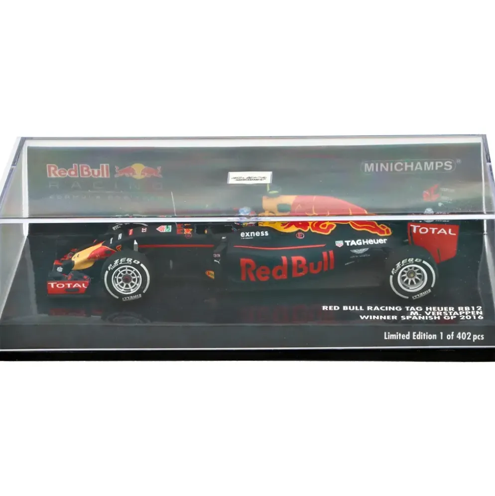 Red Bull RB12 - Max Verstappen - Spanish GP 2016 - Minichamps - 1:43