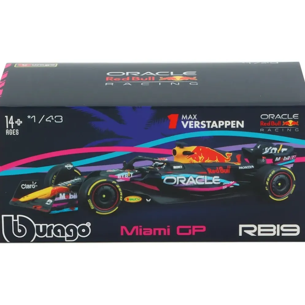 Red Bull - RB19 - Miami GP - Max Verstappen - Bburago - 1:43