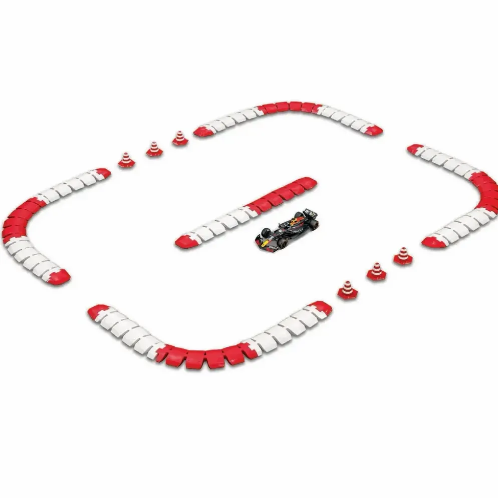 Red Bull RB20 - Radiostyrd F1-bil med Racing Track - Verstappen - Bburago
