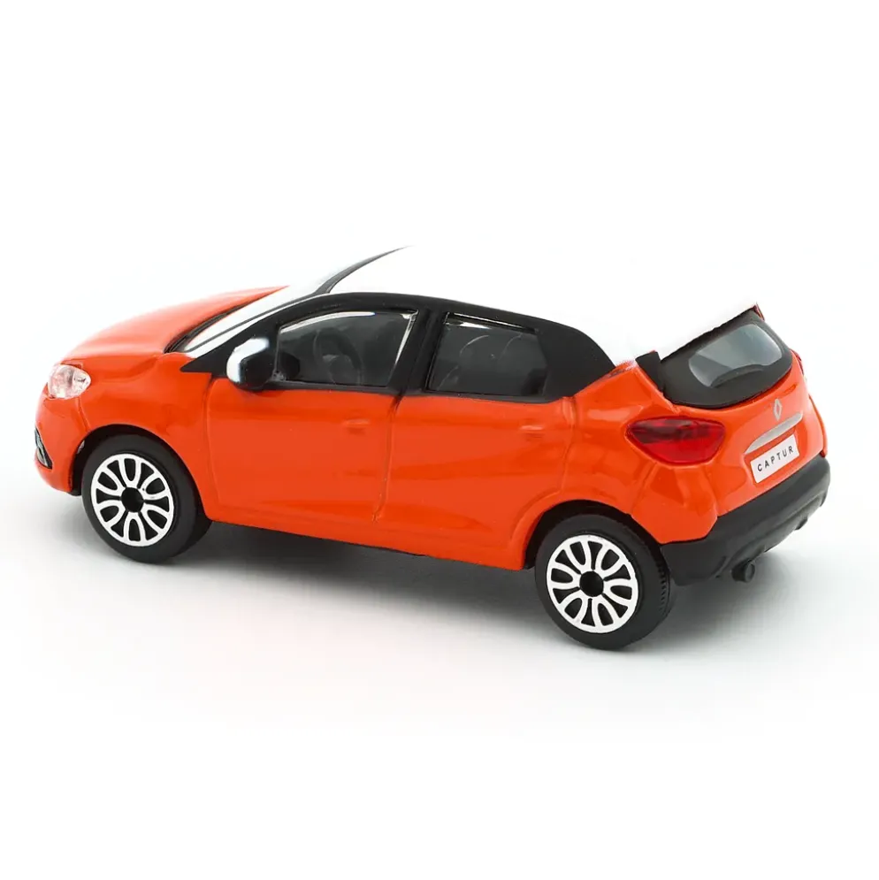 Renault Captur - Orange / Vit - Bburago - 9 cm
