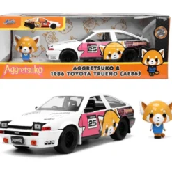 Retsuko & 1986 Toyota Trueno AE86 - Aggretsuko - Jada - 1:24