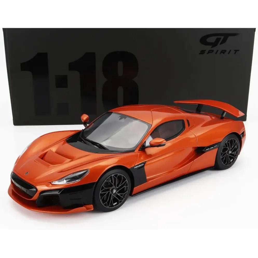 Rimac Nevera - 2021 - Orange - GT Spirit - 1:18
