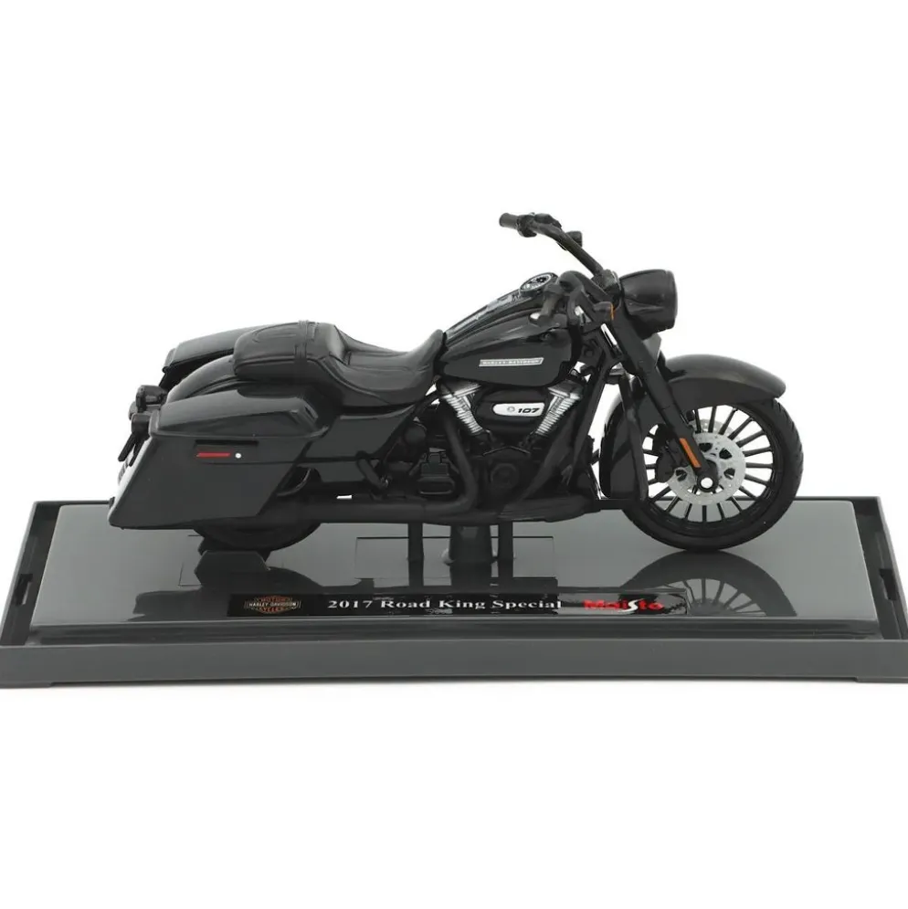 2017 Road King Special - Harley - Svart - Maisto - 1:18