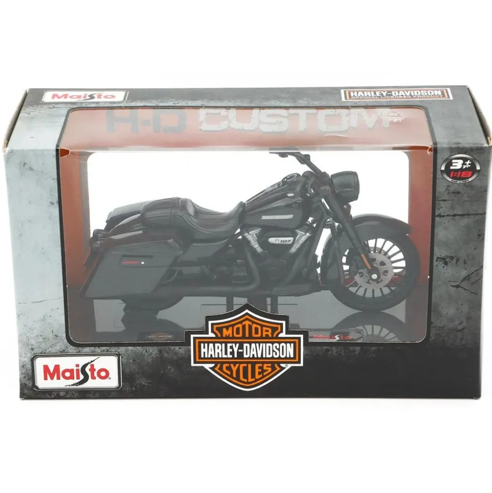 2017 Road King Special - Harley - Svart - Maisto - 1:18
