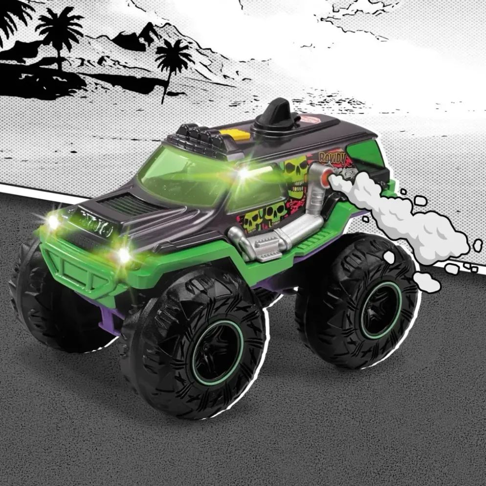 Rowdy Rocker - Sprutar Ånga - Monster Truck - Dickie Toys