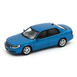 Saab 9-5 Aero - Blå - Cararama - 1:43