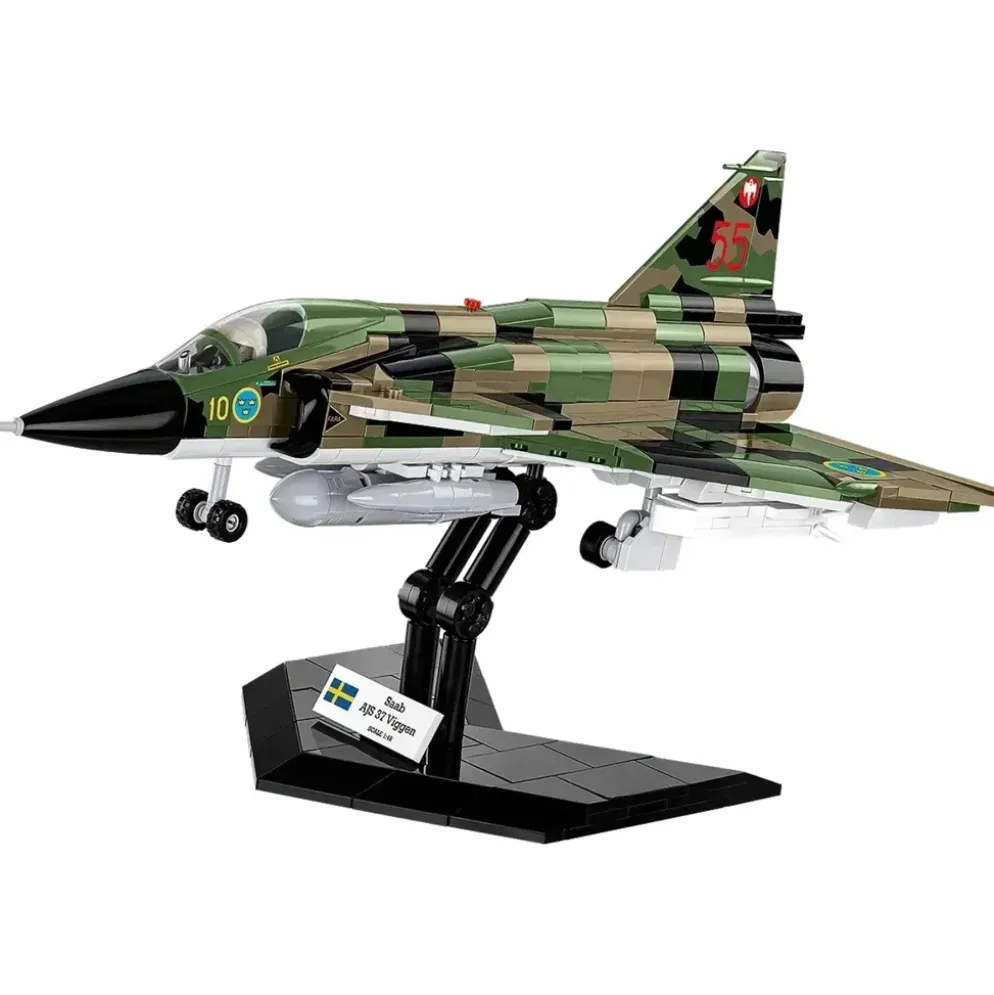 Saab AJS 37 Viggen - Klossbyggmodell - 5911 - COBI - 1:48