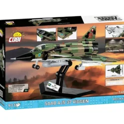 Saab AJS 37 Viggen - Klossbyggmodell - 5911 - COBI - 1:48