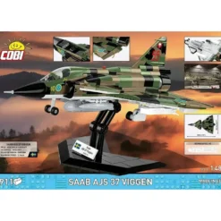 Saab AJS 37 Viggen - Klossbyggmodell - 5911 - COBI - 1:48