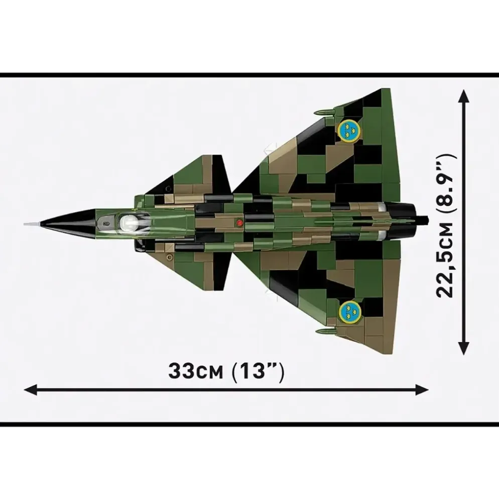Saab AJS 37 Viggen - Klossbyggmodell - 5911 - COBI - 1:48
