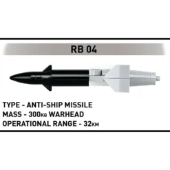Saab AJ 37 Viggen - Klossbyggmodell - 5915 - COBI - 1:48