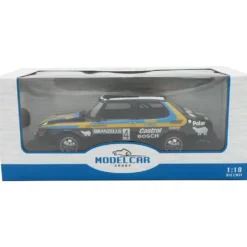 Saab 99 EMS - Blomqvist / Sylvan - Rally Sweden 1977 - MCG - 1:18